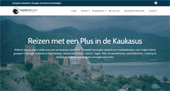 Desktop Screenshot of kaukasusplus.nl